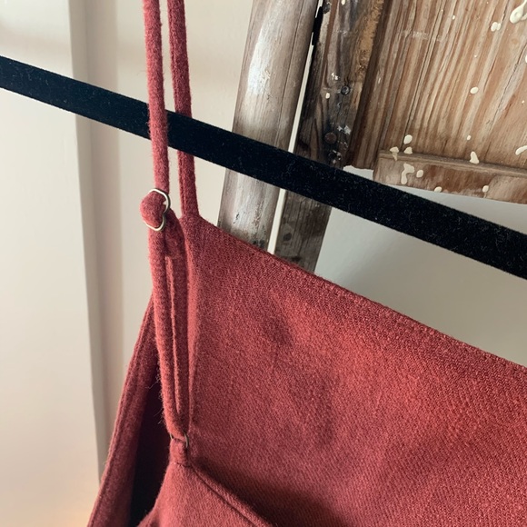 Mod Ref Rust Linen Dress - Picture 9 of 10